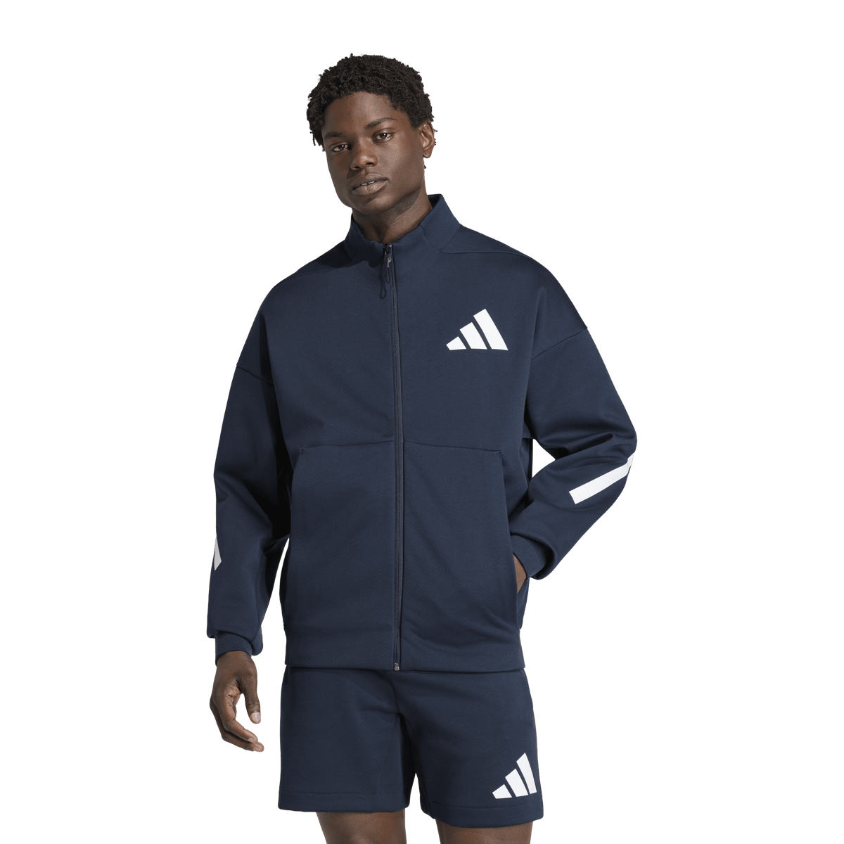 Adidas Mens Z.N.E Track Jacket Aurora Ink | Sports Direct Australia